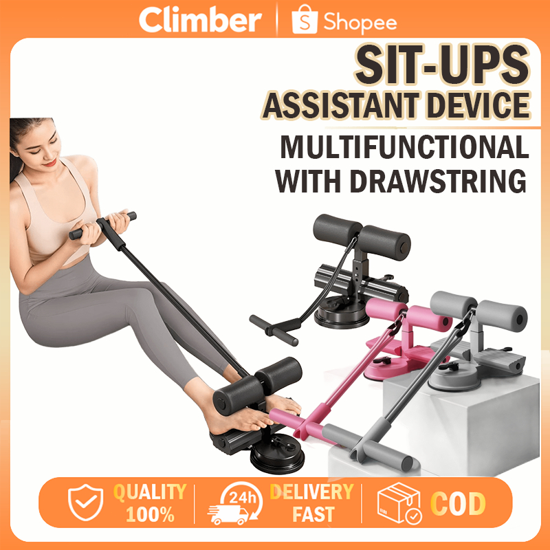 Sit-Up Assistant Device with Upgraded Double Suction&Tension Rope-Home ...