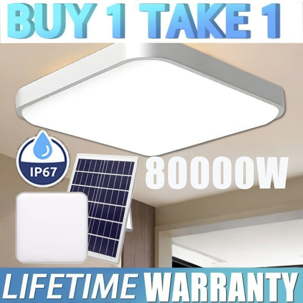 ASL solar light indoor light 80000W Solar Ceiling Light LED Square ...