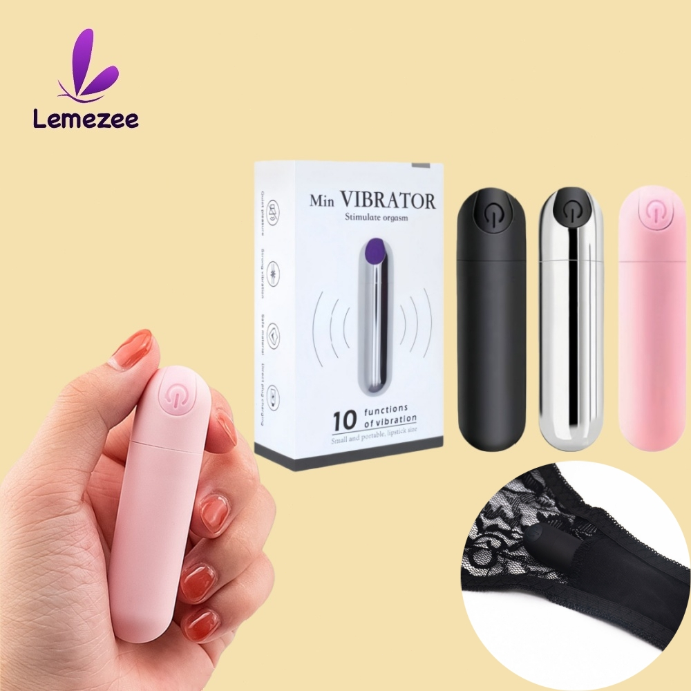 Lemezee Bullet Vibrator 10-Frequency Portable Waterproof Mini Massager  Adult Sex Toys for Women | Shopee Philippines