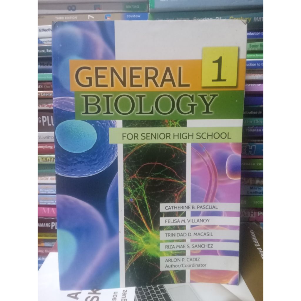 GENERAL BIOLOGY 1 SENIOR HIGH SCHOOL (USED) | Shopee Philippines