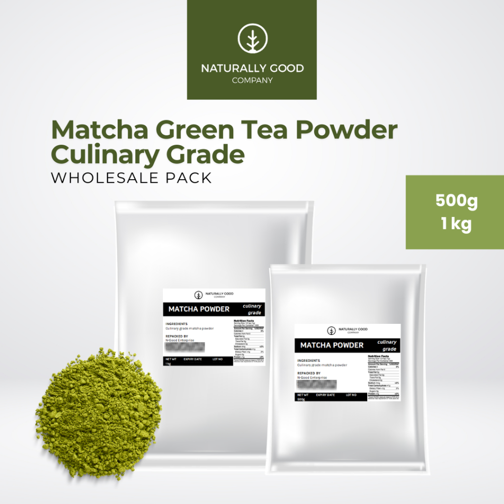 Culinary Grade Matcha Green Tea Powder (wholesale pack) | Shopee ...