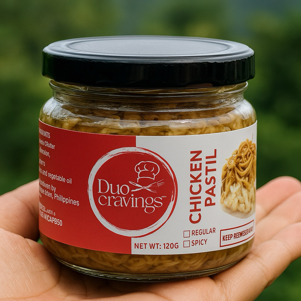 Duo Cravings Pastil in a Jar – Ready-to-Eat Chicken Flakes, Easy Baon ...