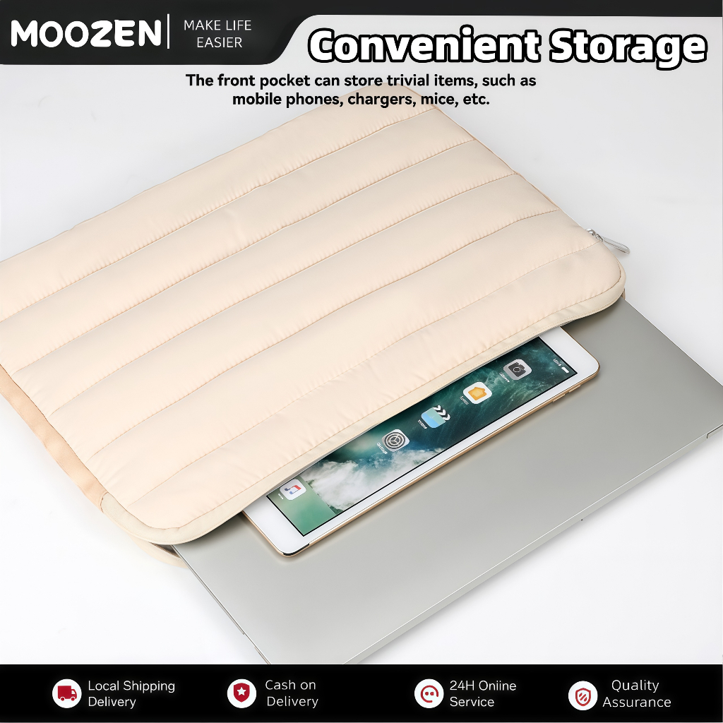 MOOZEN Laptop Sleeve Bag | MacBook Air/Pro iPad Case | 13-14 Inch ...
