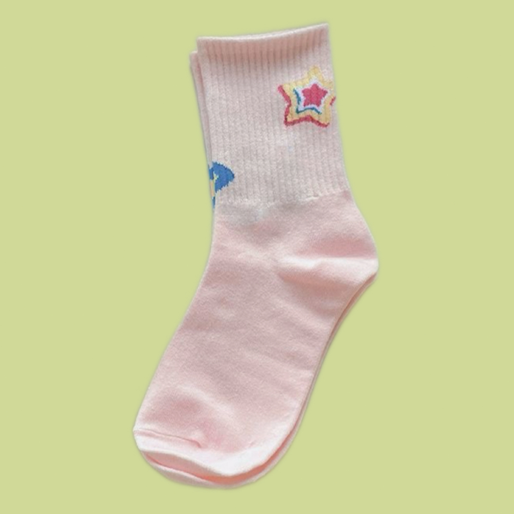 sachin and babi light blue dress Red Crew Socks for Men and Women | Solid Dress and Casual main image 1