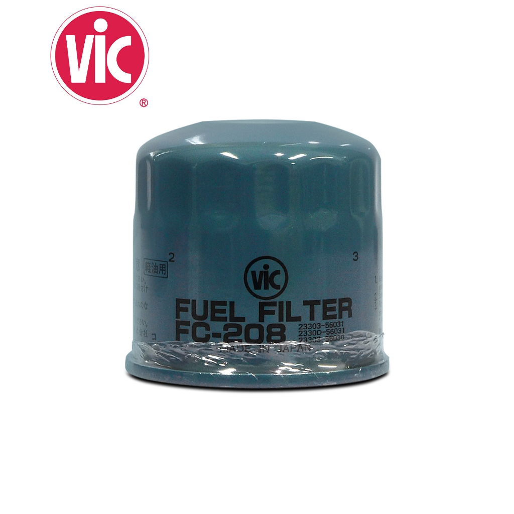 VIC Fuel Filter FC-208 for Toyota Coaster , Dyna Dsl 77-83, Landcruiser ...