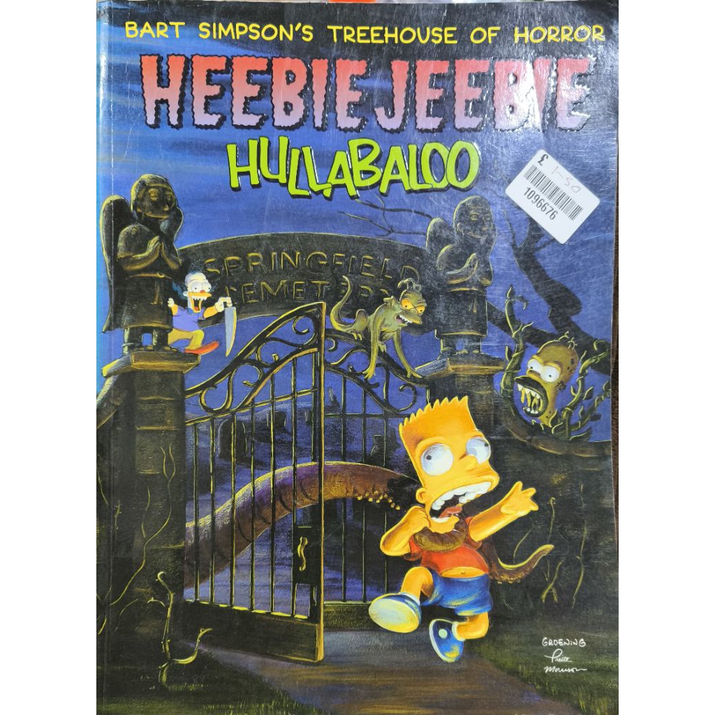 Bart Simpson's Treehouse of Horror: Heebie Jeebie Hullabaloo (Comics ...