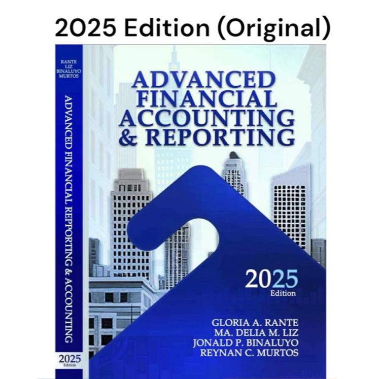 Advanced Financial Accounting and Reporting by Rante c2025 | Shopee ...