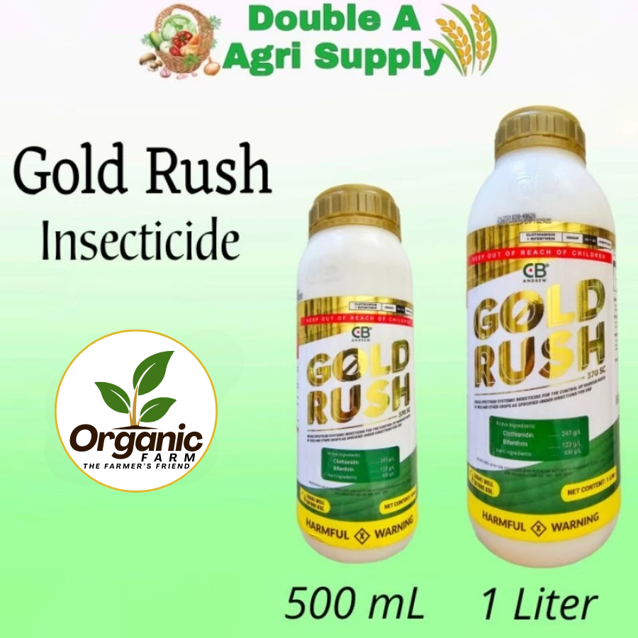 Gold Rush 370 SC Insecticide for Rice 500ml – Strong Control of ...