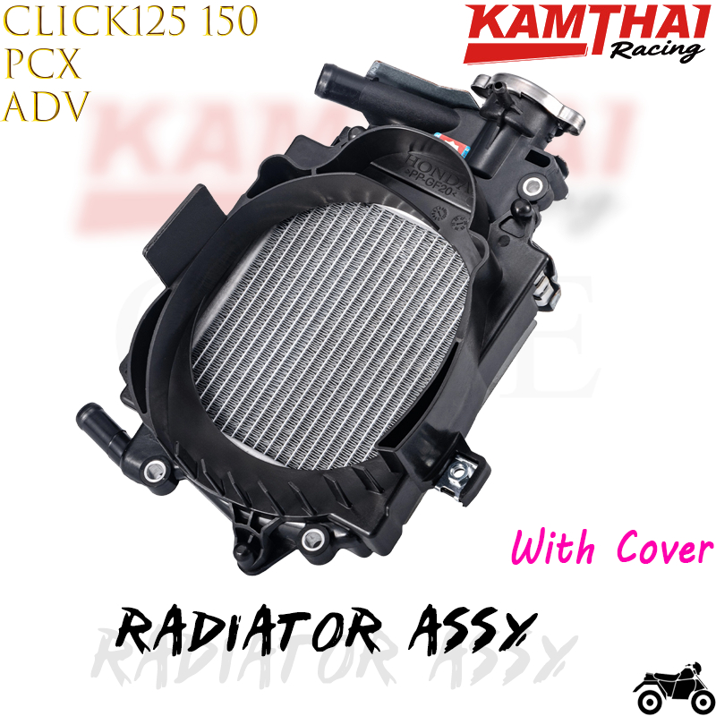 RADIATOR ASSEMBLY Honda Click125 Click150/NMAX/AEROX/RAIDER 150 FI/ADV ...