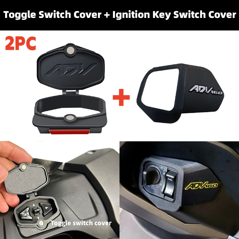HONDA ADV 160 Toggle Switch Cover ADV 160 Ignition Key Switch Cover Key ...