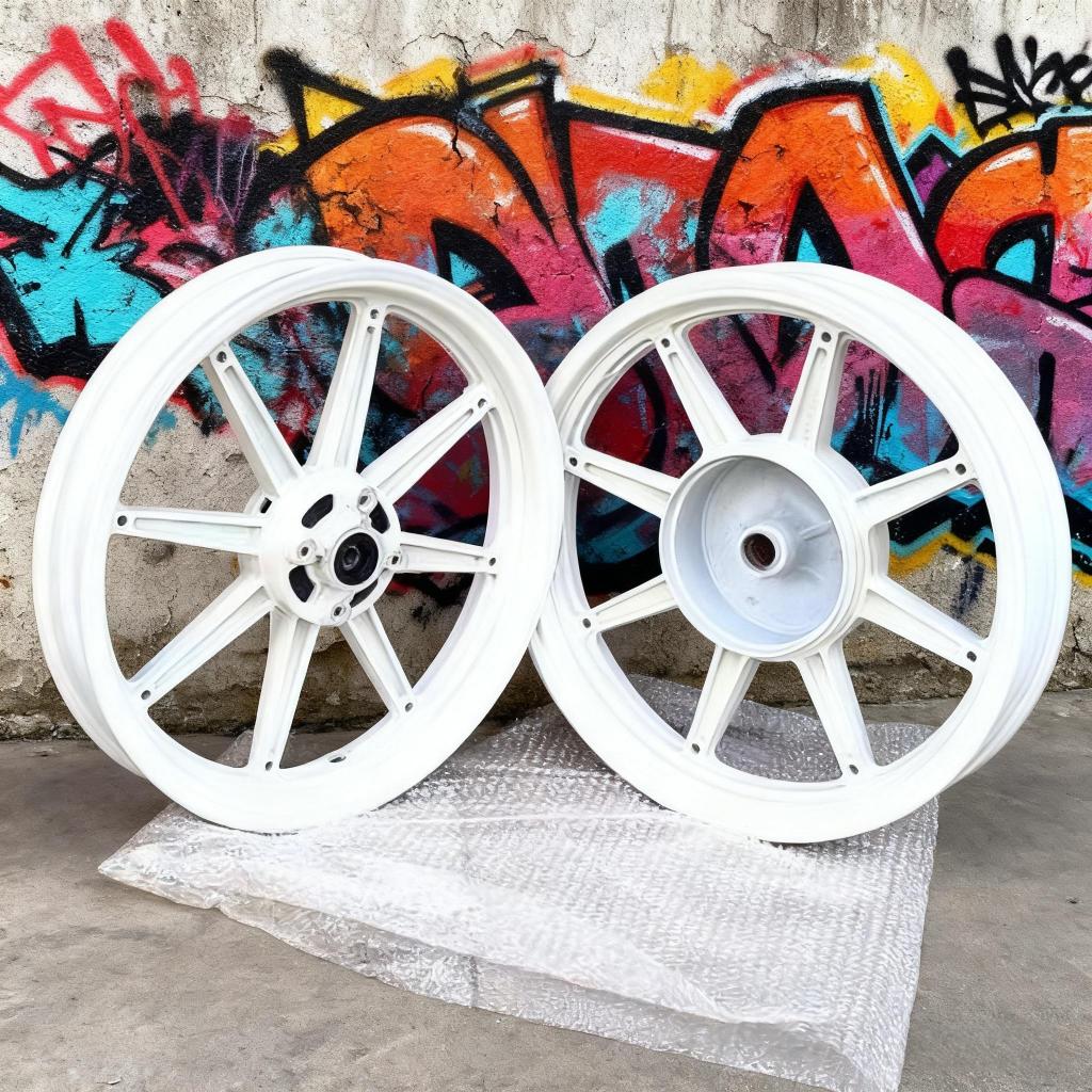 【New】8 spokes MAGS For Mio i125/M3/soul/Gear Mio sporty front disc rear ...