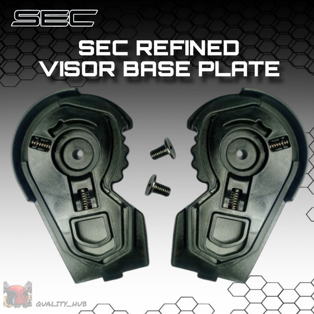 SEC REFINED SPARE VISOR BASE PLATE | Shopee Philippines