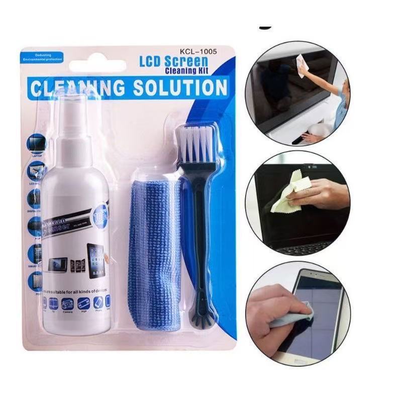 3 in 1The Cleaner Kit is Suitable For Cleaning Various Computer Screens ...