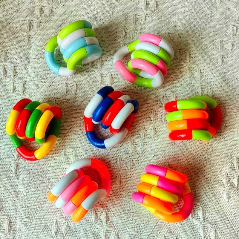 Tangle Anti Stress ADHD Fidget Toy Therapy Autism Sensory Kids Puzzle ...