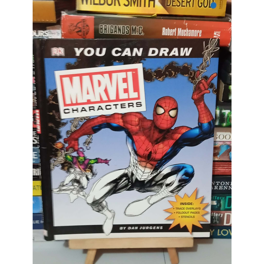 DK: Marvel Characters you Can Draw - Hardbound / Activity Book | Shopee ...