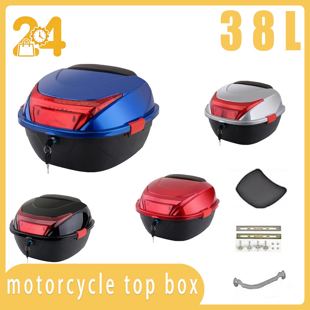 Shop motorcycle top box for Sale on Shopee Philippines