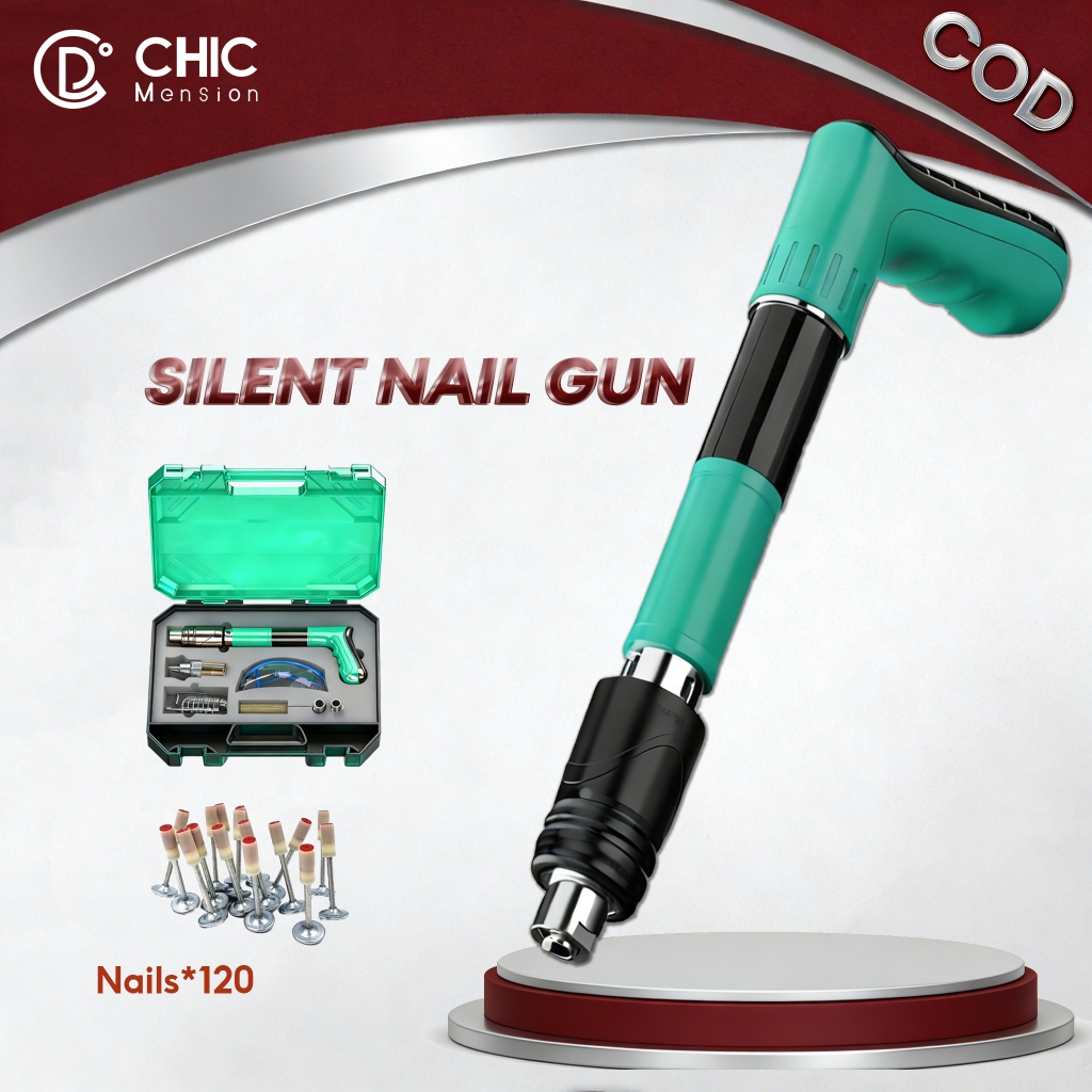 CHIC Nail Gunner Heavy Duty Original Cordless Steel For Concrete Rivet ...