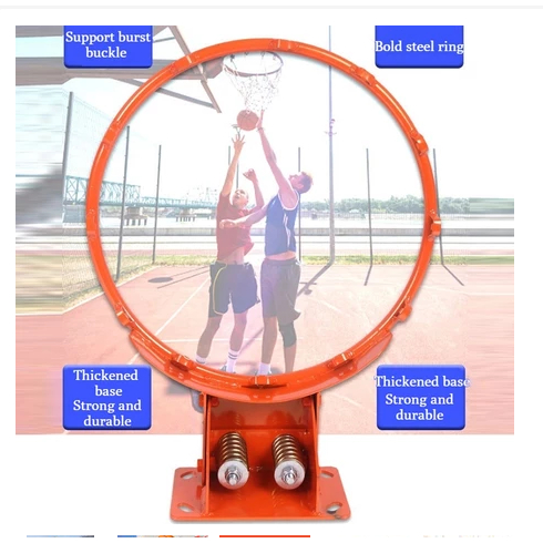Basketball Ring Basketball Hoops 14/18 INCHES with Spring A | Shopee ...