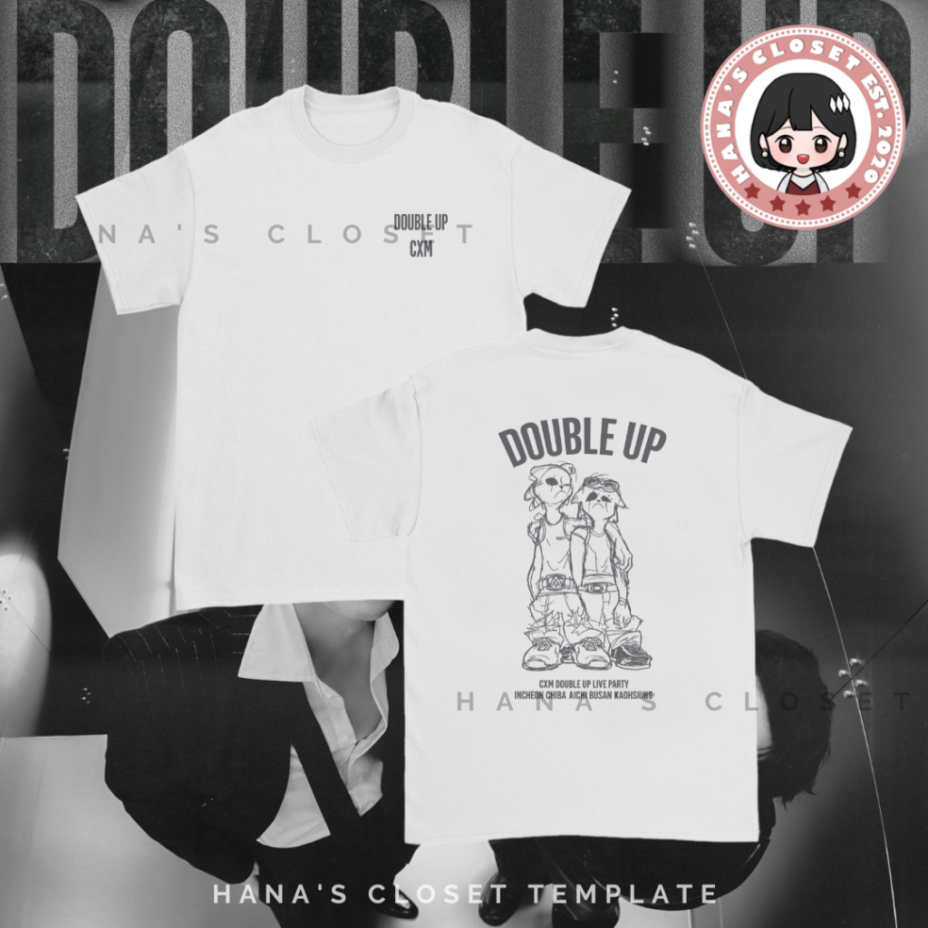 DOUBLE UP CXM SEVENTEEN S.COUPS & MINGYU Customized Inspired T