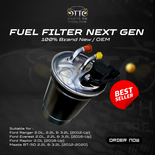 OEM Fuel Filter Next Gen for 2.0L Ford Ranger, Everest and Raptor 2023 ...