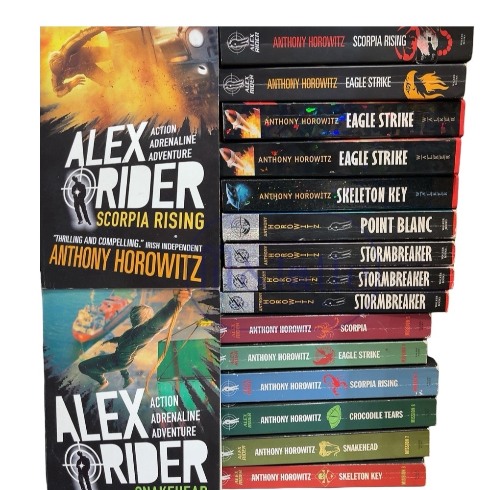 Preloved books- Alex Rider series by Anthony Horowitz | Spy Thriller ...