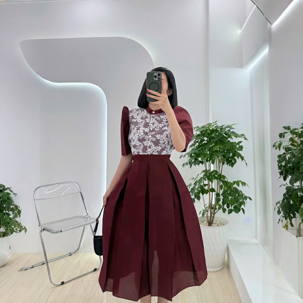 VIETNAM Aurora Modern Filipiniana Dress Elegant Dress For Graduation, Oath  Taking, Formal Events | Shopee Philippines