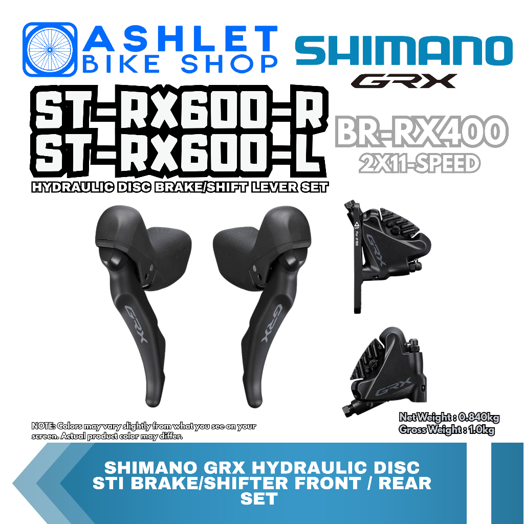 SHIMANO GRX ST-RX600-R ST-RX600-L / BR-RX400 Disc Brake STI
