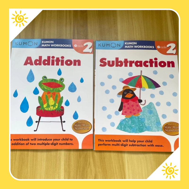 Kumon Calculation Math Workbooks G2 Subtraction/Addition | Shopee ...