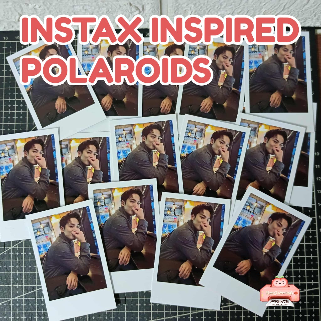 CUSTOMIZED INSTAX INSPIRED POLAROID PHOTOS 10pcs / 30pcs/ 50pcs ...
