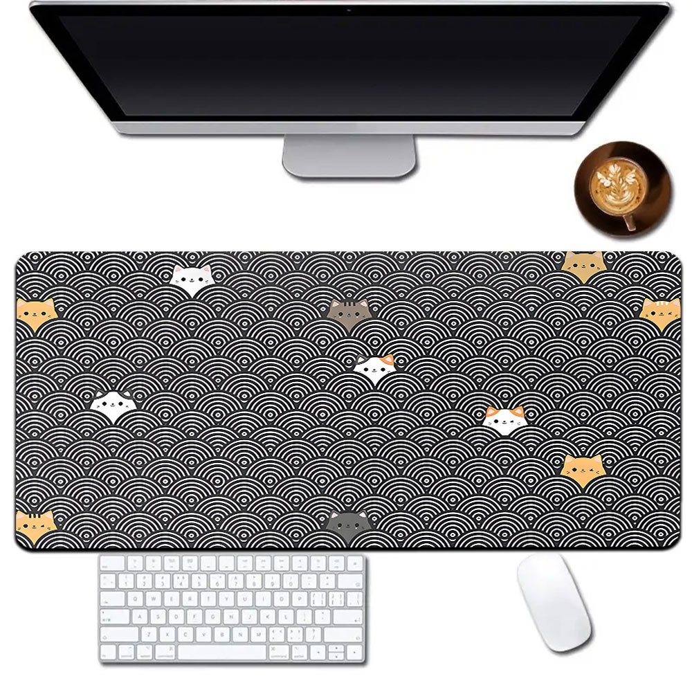 1pc Japanese style Large Mouse Pad computer mat Desk Mat keyboard ...