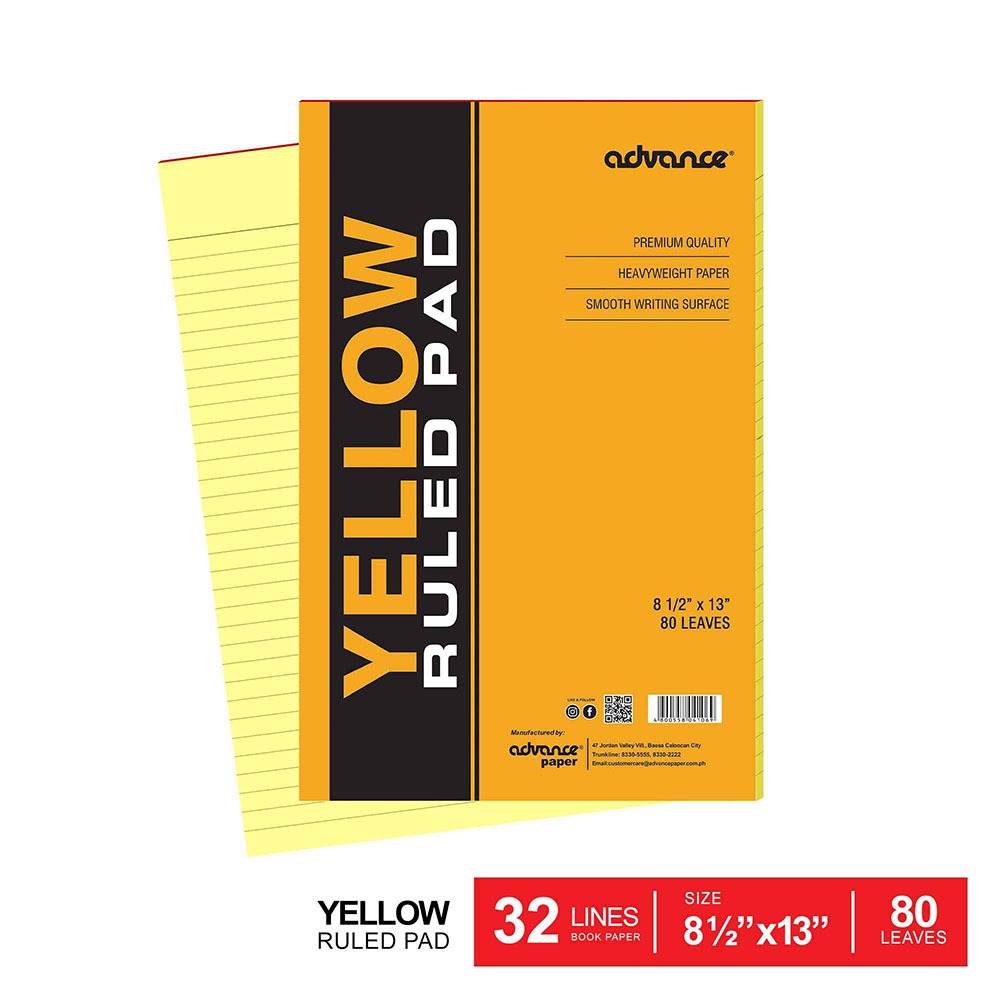 Shop yellow pad paper for Sale on Shopee Philippines