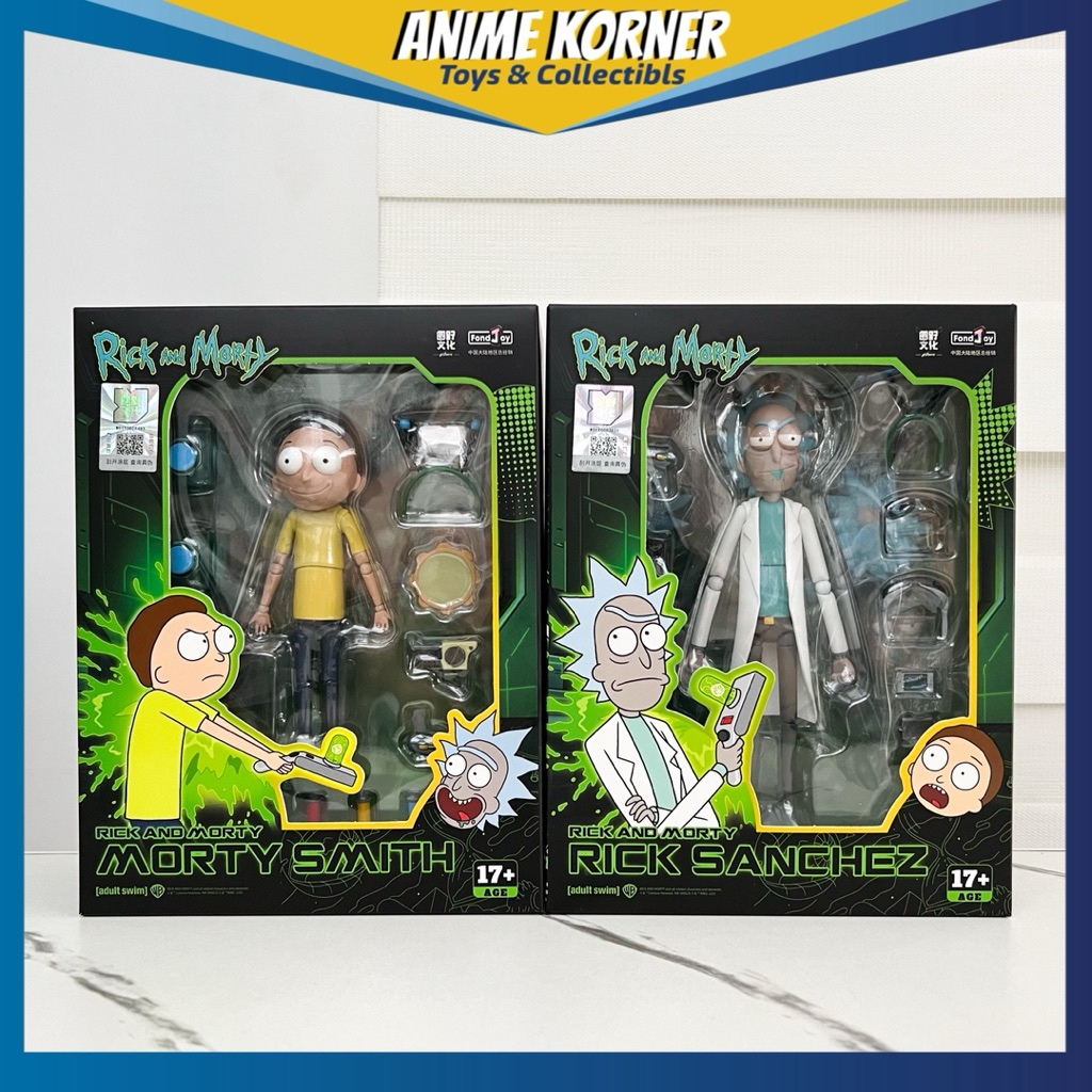 FondJoy 1/2 DC - Rick & Morty Articulated Figure (Set) | Shopee Philippines