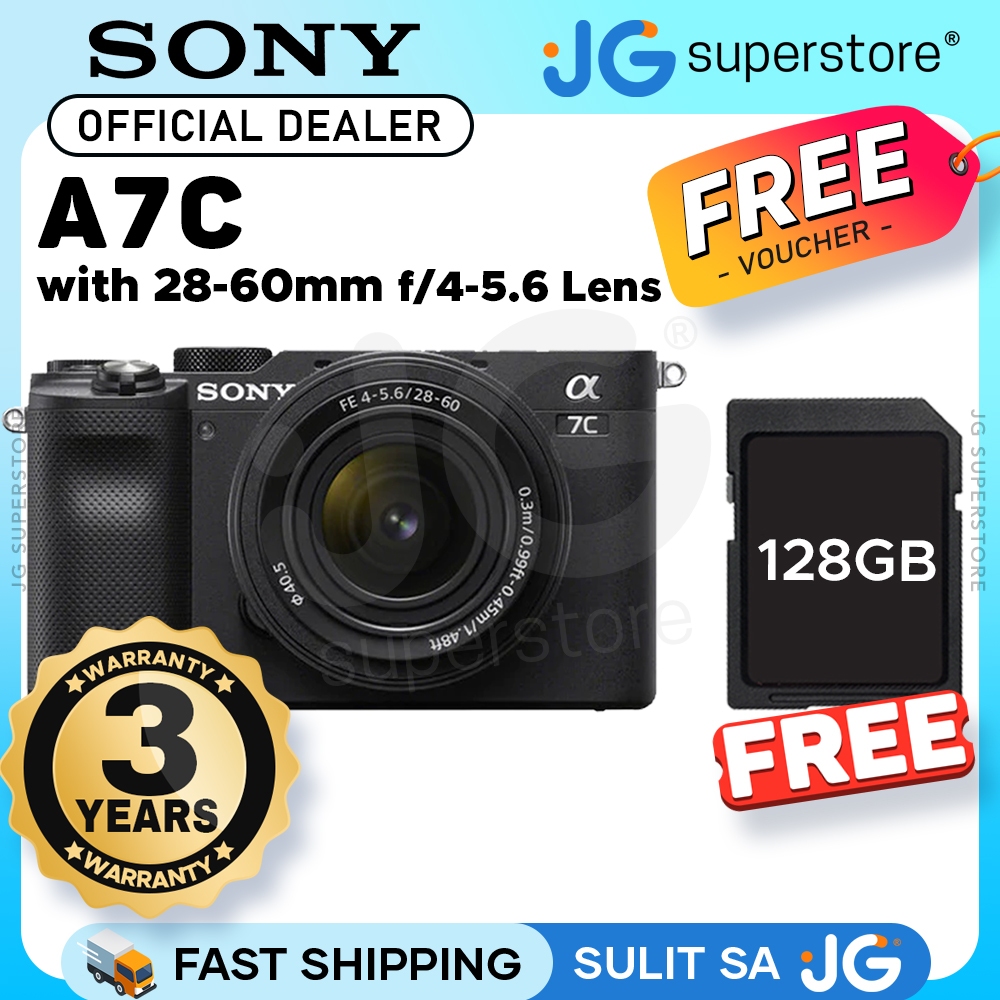 Sony A7C Mirrorless Camera Body & Kit with 28-60mm Lens, 24.2MP, UHD ...