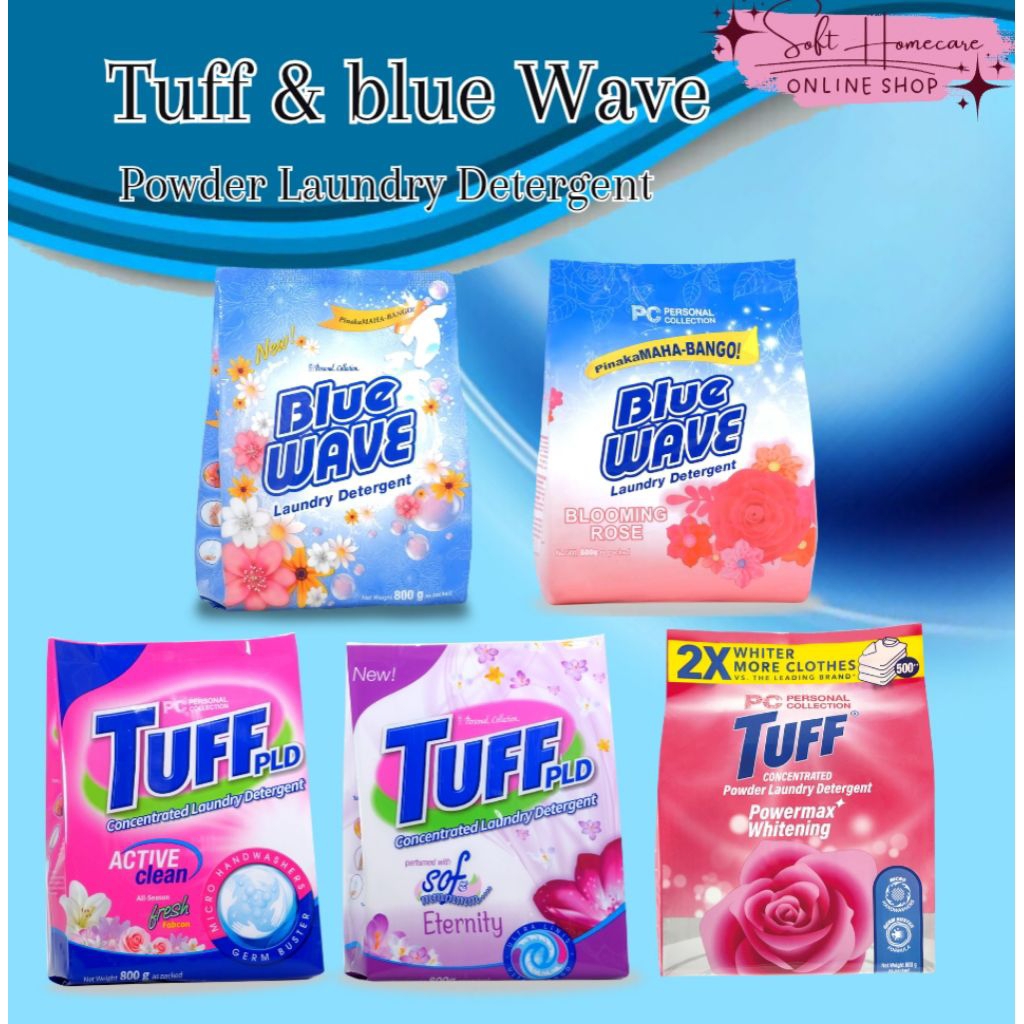 TUFF & BLUE WAVE POWDER LAUNDRY DETERGENT | Shopee Philippines