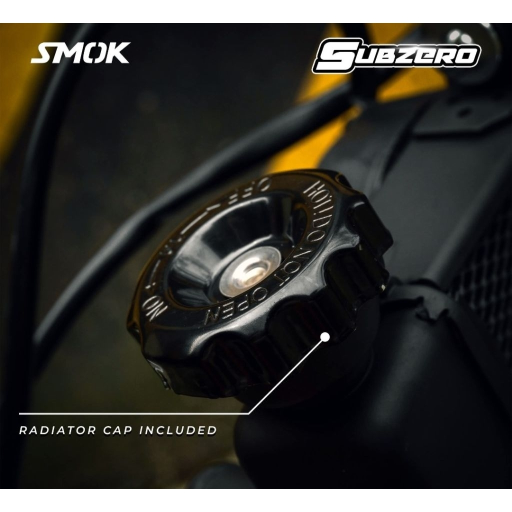 SMOK SUBZERO BIG RADIATOR ASSY WITH SINGLE FAN YAMAHA SNIPER 155 VVA ...