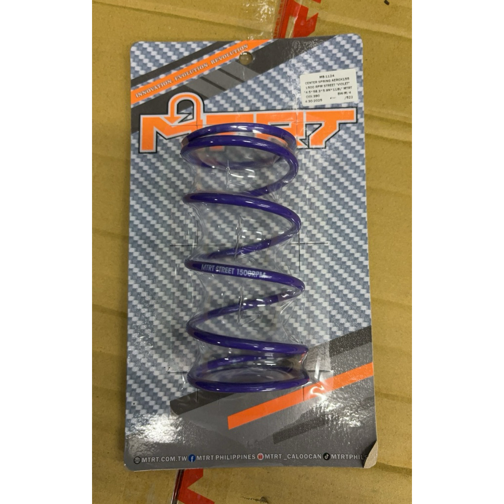 CENTER SPRING 1500RPM FOR AEROX155/NMAX V2 (Street center spring) MTRT ...