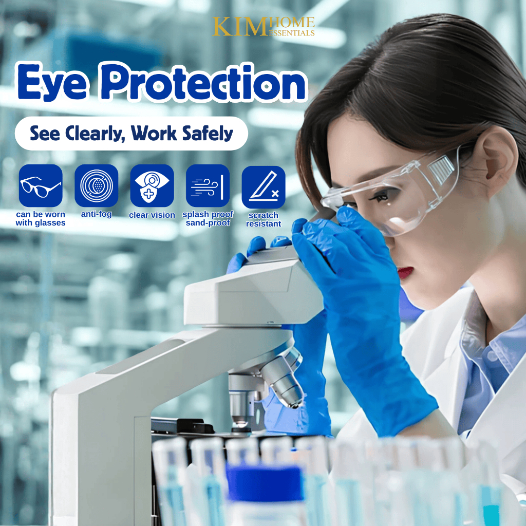 KIMHOME protective safety goggles for eye protection corrosion ...