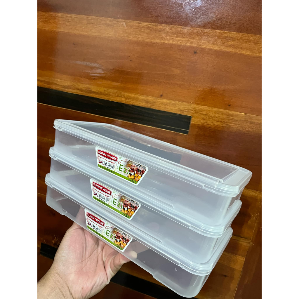 GRAHAM BAR CONTAINER SUNNYWARE ORIGINAL (3PCS,6PCS) | Shopee Philippines