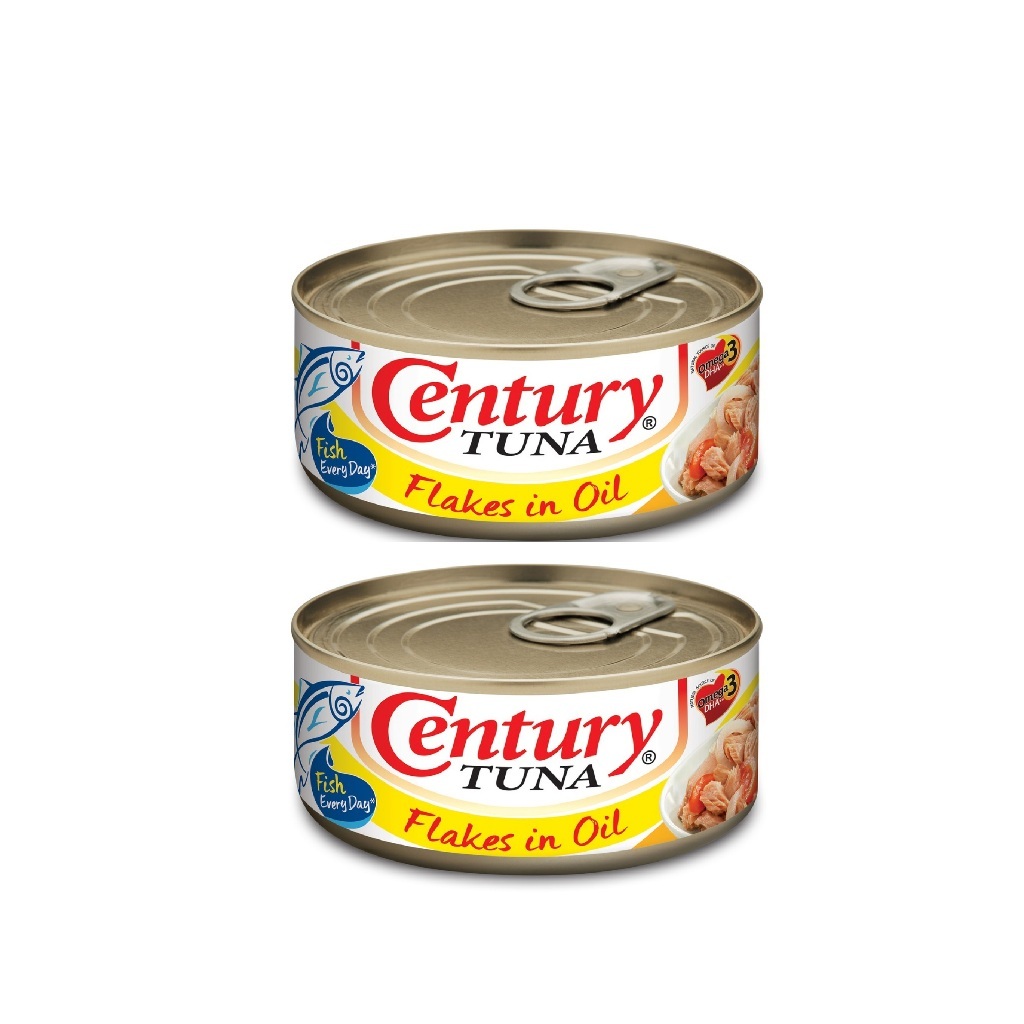 Century Tuna Flakes in Oil 180g Bundle Of 2 | Shopee Philippines