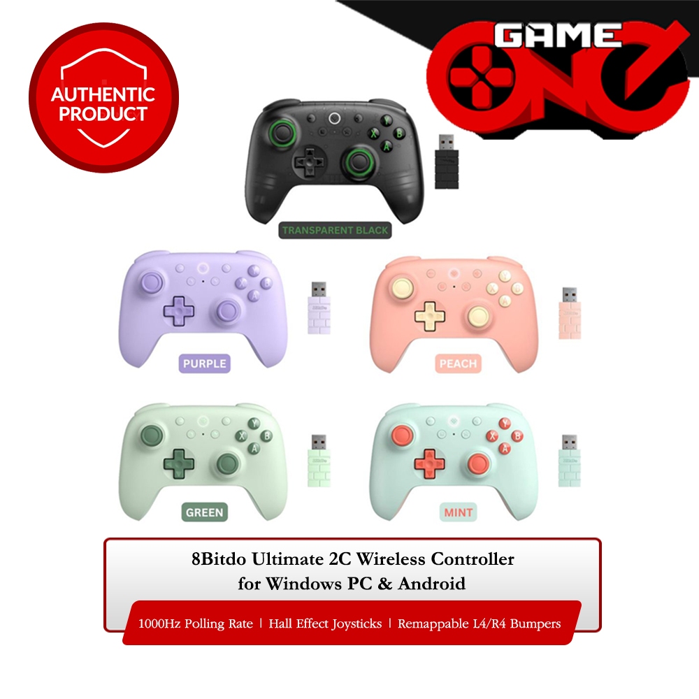 8Bitdo Ultimate 2C Wireless Controller for Windows PC & Android ...