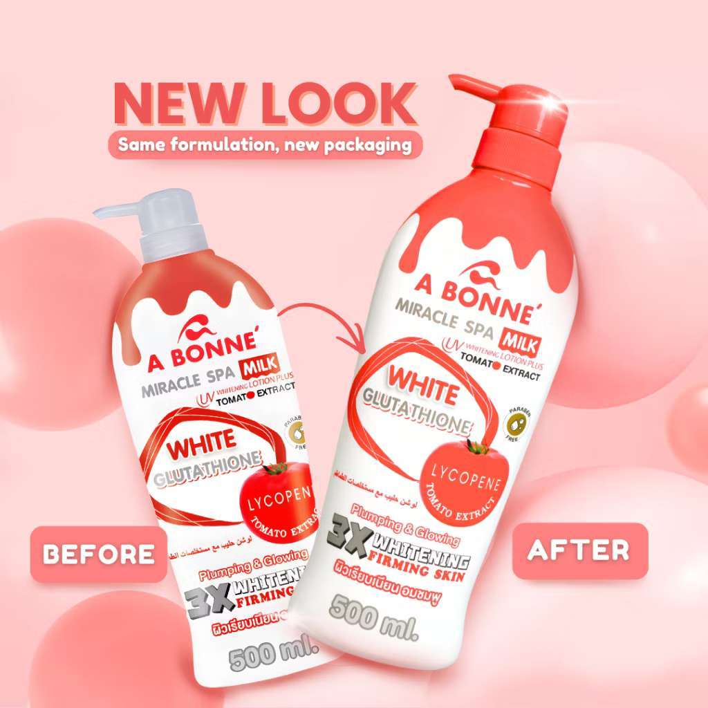 ABONNE A105 Miracle Glutathione Lotion Pump 500ml | Shopee Philippines