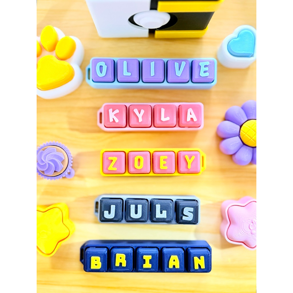 Custom Name Clicker Fidget CNCL-024 Personalized Fidget Keyboard ...