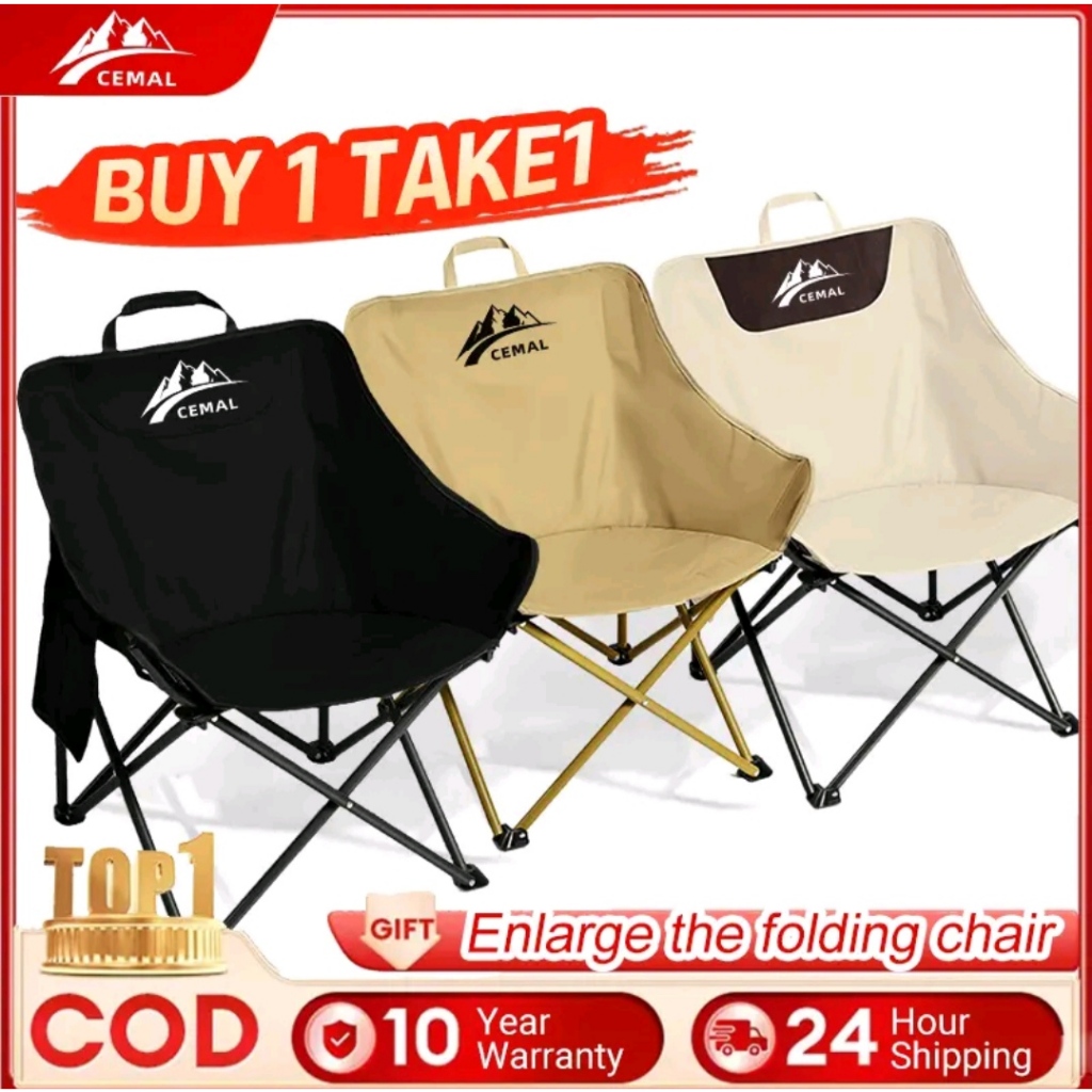 CEMAL Camping portable chairs moon chairs outdoor folding chairs tables ...