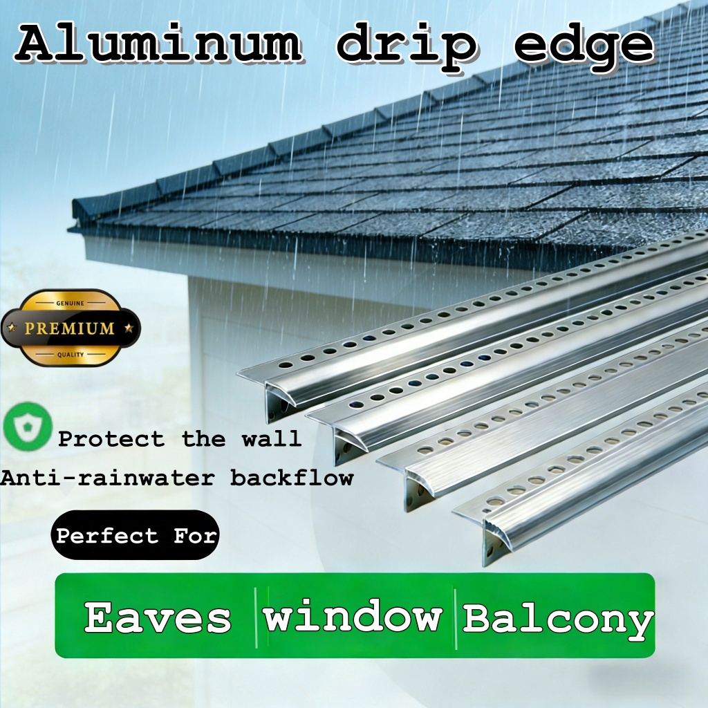 Aluminum Alloy Eaves drip line, Water-guiding Flashing for Window Sill ...