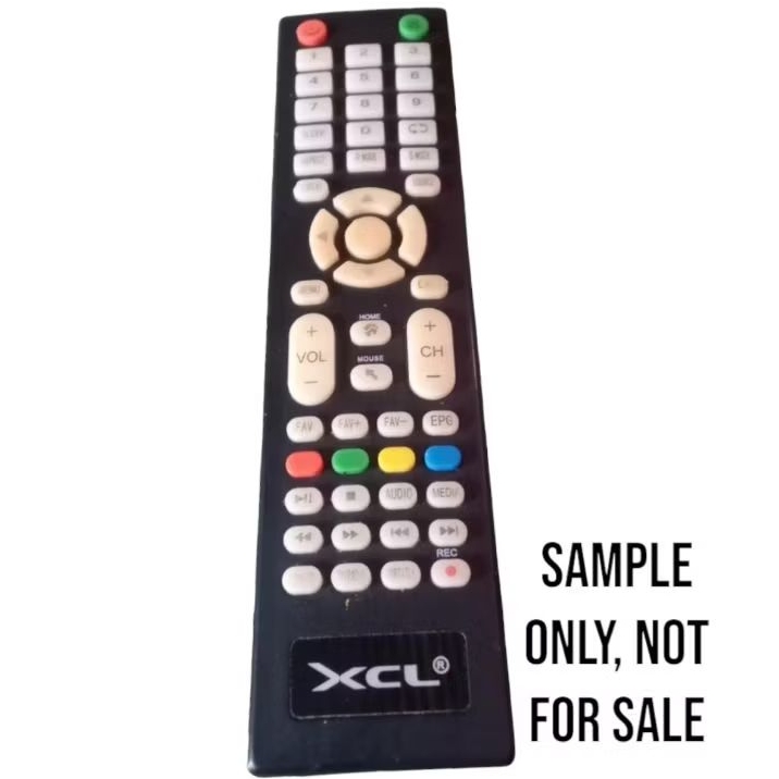 XCL Smart TV Remote, Replacement Remote for XCL Smart TV | Shopee ...