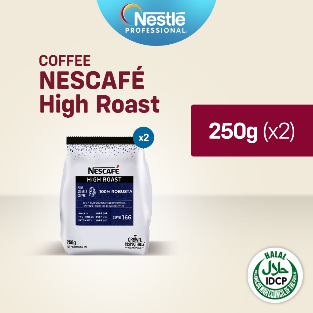 NESCAFÉ High Roast 250g Pack of 2 | Shopee Philippines