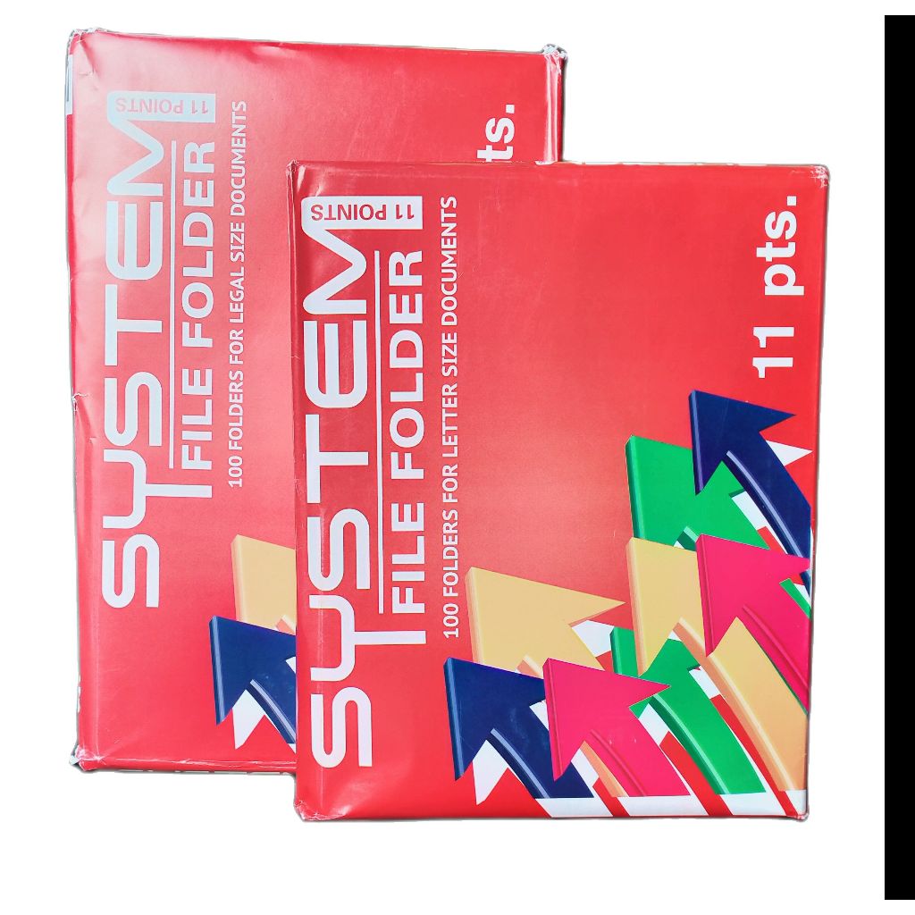 100pcs - System File Folder 11pts | Shopee Philippines
