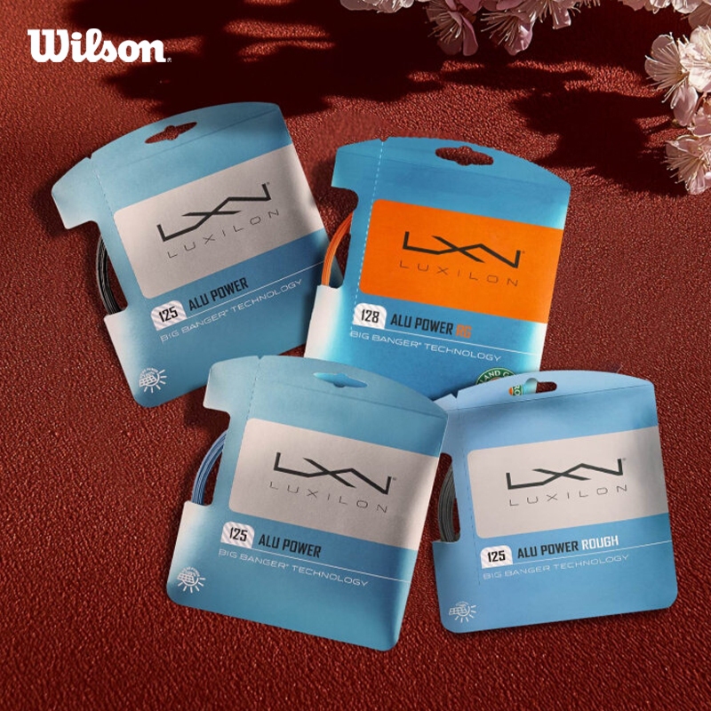 Power & Control | Wilson LUXILON ALU POWER Tennis String 115/125/128 ...