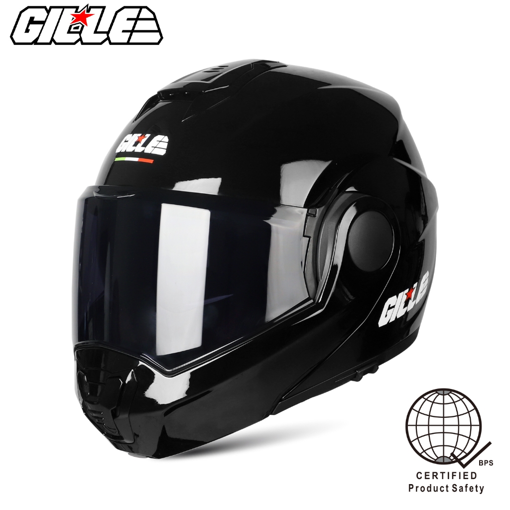 Gille ILM-Z501 Vertix Plain 180° Reverse Modular | Flip Up Dual Visor ...