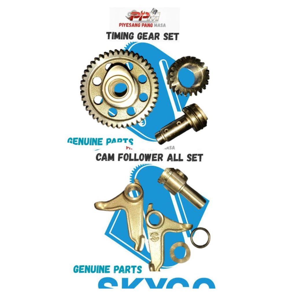 Skygo Timing Gear/Cam Follower Set for honda tmx155/tmx125/euro/pinoy ...